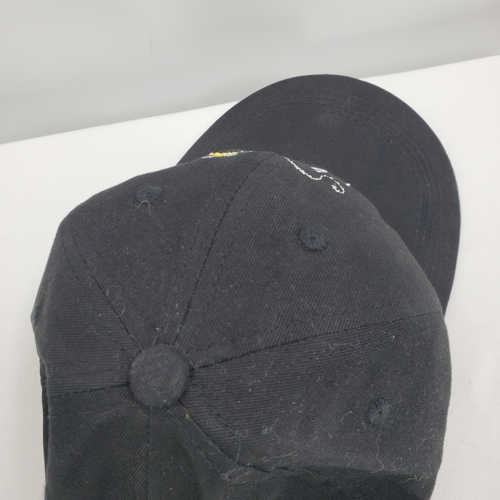 "Bee Kind" bumblebee black adjustable ball cap OS - Picture 3 of 7